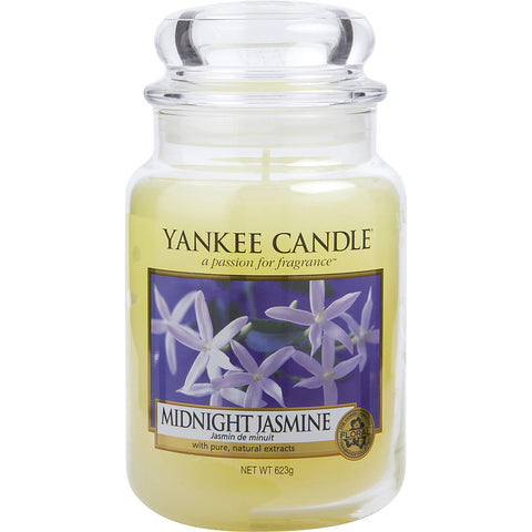 Yankee Candle unisex Midnight Jasmine Scented Large Jar 22 oz