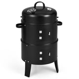 3 In 1 BBQ Smoker grill with Thermostat