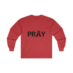 Pray Ultra Cotton Long Sleeve Tee