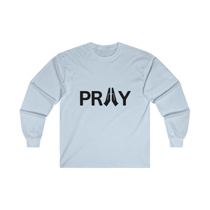 Pray Ultra Cotton Long Sleeve Tee