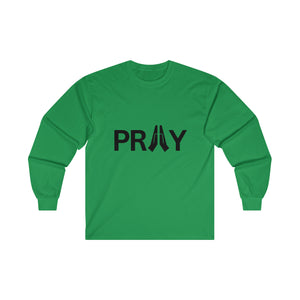 Pray Ultra Cotton Long Sleeve Tee