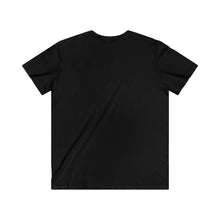 Honor Fitted V-Neck Short Sleeve Tee Circle Print