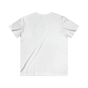 Honor Fitted V-Neck Short Sleeve Tee Circle Print