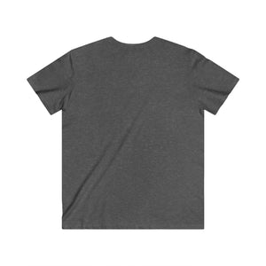 Honor Fitted V-Neck Short Sleeve Tee Circle Print