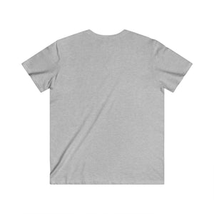 Honor Fitted V-Neck Short Sleeve Tee Circle Print