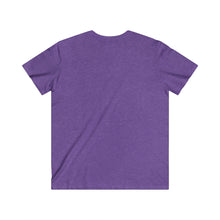 Honor Fitted V-Neck Short Sleeve Tee Circle Print