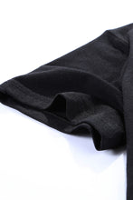 Green Leopard Printed Splicing T-Shirt