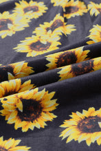 Green Leopard Printed Splicing T-Shirt