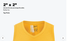 Iron on Direct to Garment