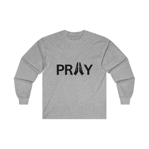 Pray Ultra Cotton Long Sleeve Tee