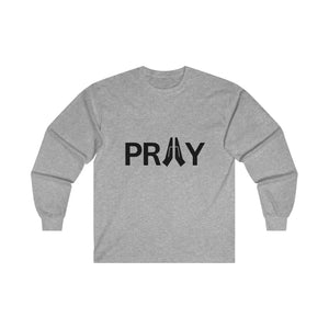 Pray Ultra Cotton Long Sleeve Tee
