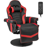 Ergonomic High Back Massage Gaming Chair with Pillow