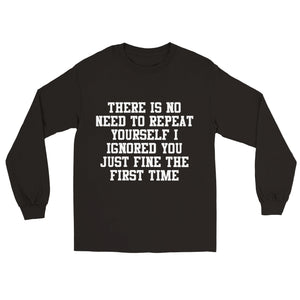 Ignored Classic Unisex Longsleeve T-shirt