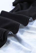 Green Leopard Printed Splicing T-Shirt