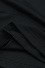 Black Basic One Shoulder Sleeveless Crop Top