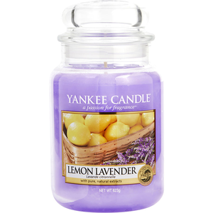 unisex Lemon Lavender Scented Large Jar 22 oz