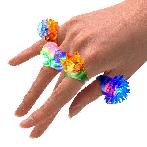 Soft Assorted Ring Pack of 24
