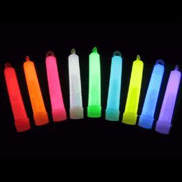 4 Inch Glow Stick White Pack of 50