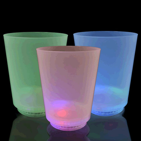 Multicolor LED Glow Cups Small