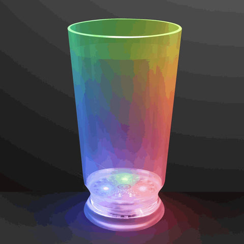 Light Up Pint Glass Multicolor