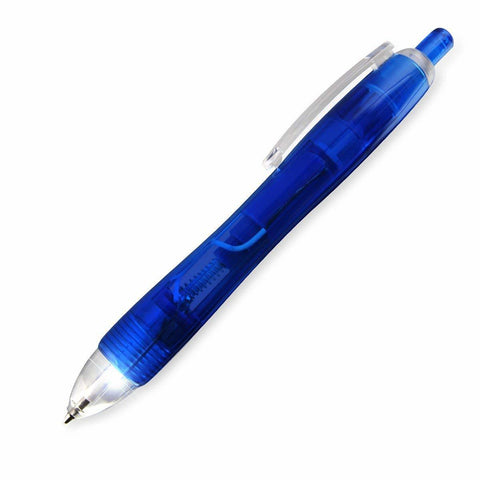 Blue Tip Pen with White LED