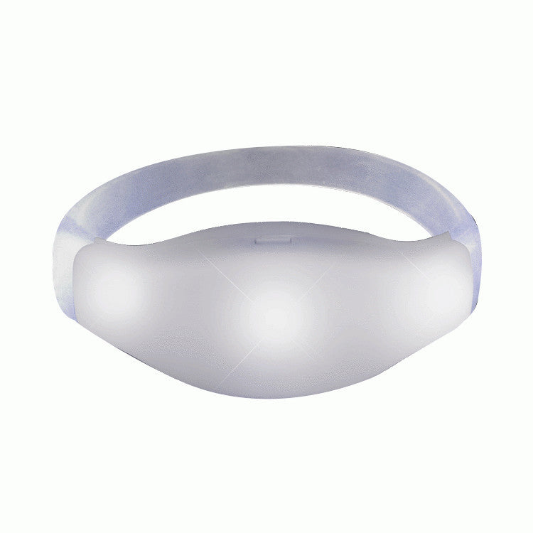 Sound Activated White LED Bracelet