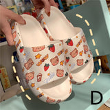 style: D, Shoe size: 40or41 - Beach Sandals, Cute Girls, Thick-soled Sandals And Slippers For Indoor Home And Outdoor Wear