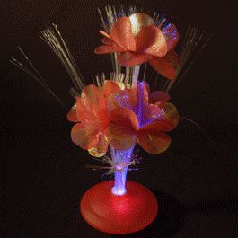 Fiber Optic Flower Centerpiece