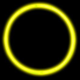Glow Necklace Yellow Tube of Fifty