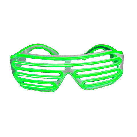 Electro Luminescent Shutter Shades Green