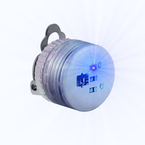 Blue Blue Clip Flashing Body Light Lapel Pins