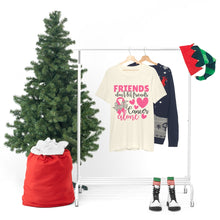Friends dont let Friends fight Cancer Alone Unisex Jersey Short Sleeve Tee