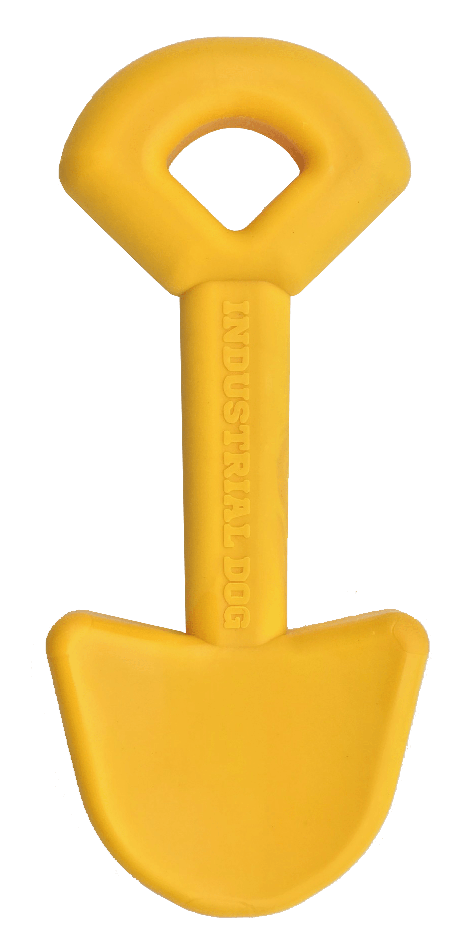 ID Shovel  Ultra Durable Nylon Dog Chew Toy for Aggressive Chewers - Yellow