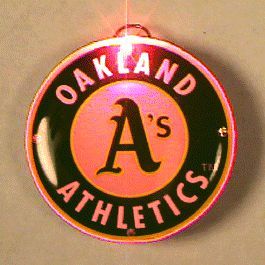 Oakland Athletics Officially Licensed Flashing Lapel Pin