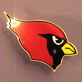 Arizona Cardinals Officially Licensed Flashing Lapel Pin