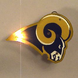 Saint Louis Rams Officially Licensed Flashing Lapel Pin