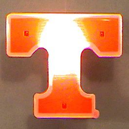 Tennessee University Officially Licensed Flashing Lapel Pin