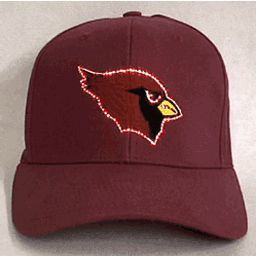 Arizona Cardinals Flashing Fiber Optic Cap