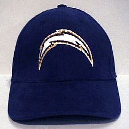 San Diego Chargers Flashing Fiber Optic Cap