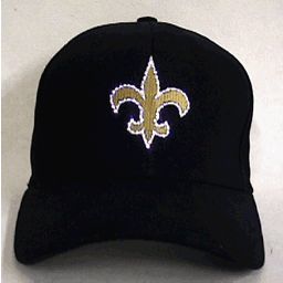New Orleans Saints Flashing Fiber Optic Cap