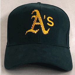 Oakland Athletics Flashing Fiber Optic Cap
