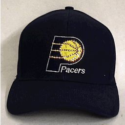 Indiana Pacers Flashing Fiber Optic Cap