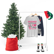 Friends dont let Friends fight Cancer Alone Unisex Jersey Short Sleeve Tee