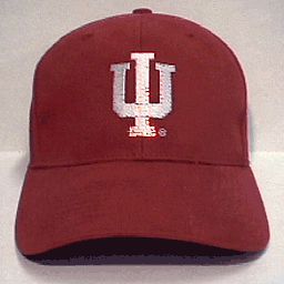 Indiana Hoosiers Flashing Fiber Optic Cap