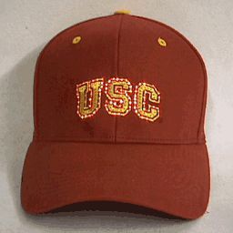 Southern California USC Trojans Flashing Fiber Optic Cap