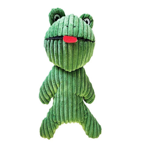 Franklin the Frog - Corduroy Plush Toy with Squeaker - 12"