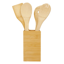 Vegan Bamboo 4-Piece cooking utensils