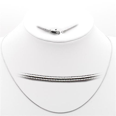 35025 - 925 Sterling Silver Chain High-Polished Women No Stone No Stone