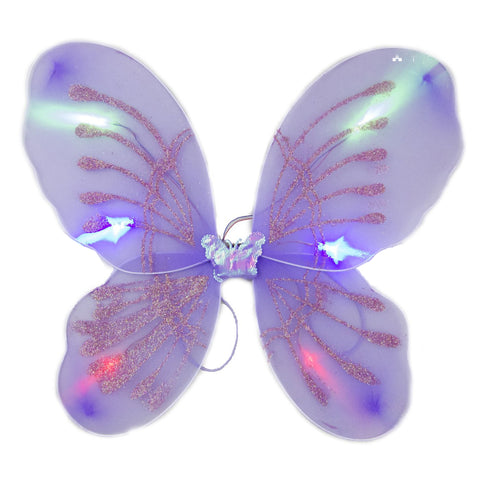 Light Up Purple Fairy Butterfly Wings