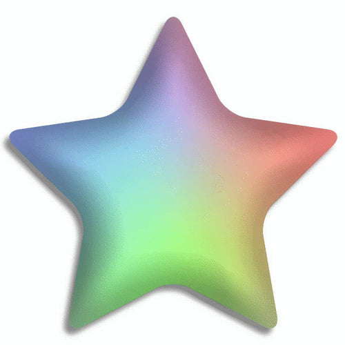 Frosted Star Flashing Body Light Lapel Pins